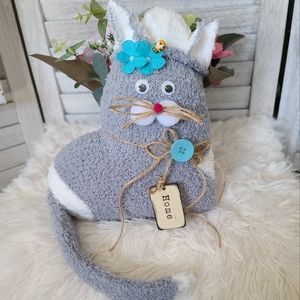 Cat Heart Decor Handmade